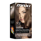 Nourishing Color Cream 7.2 Medium Blonde Matt Kit